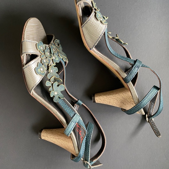 MISS SIXTY Leather Sandals 3" size 7, so sexy! - Picture 5 of 9